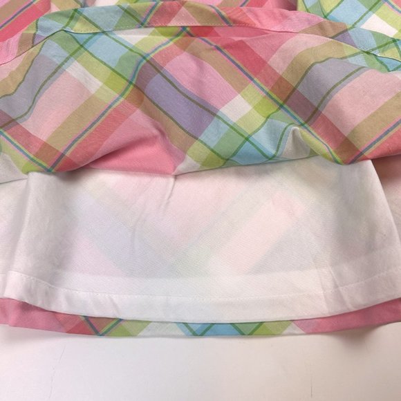 NWT Gymboree Girl Madras Plaid Dress Size 7 - Picture 3 of 4